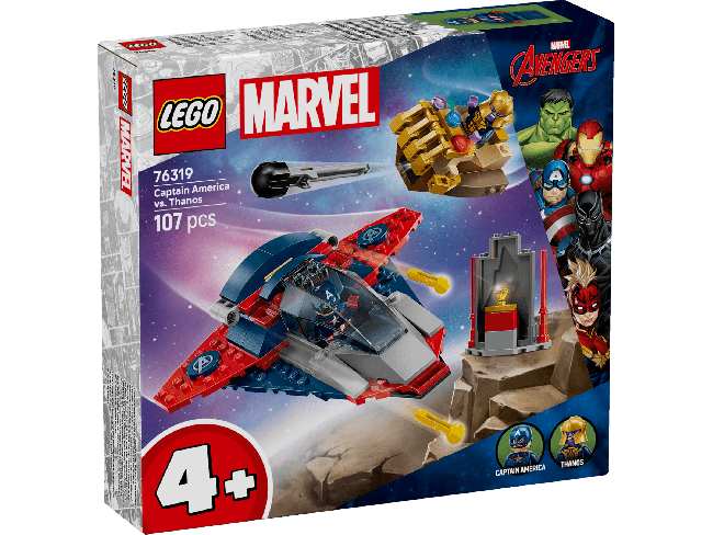 LEGO Marvel Kapitonas Amerika prieš Tanosą 76 | XS Žaislai
