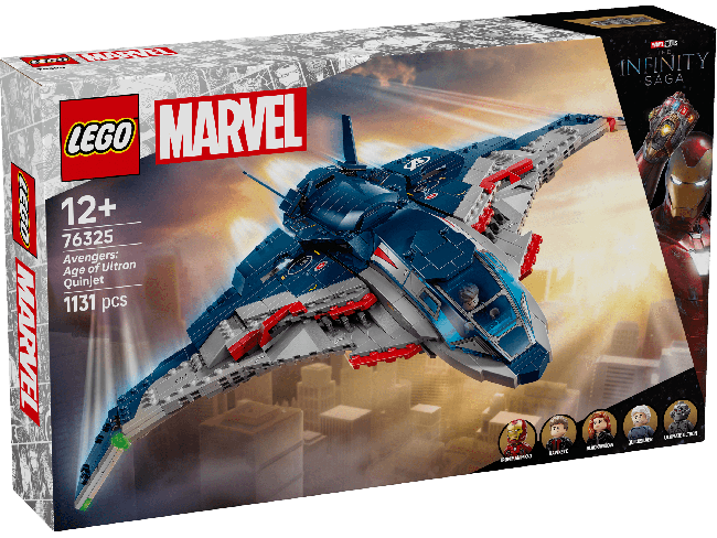 LEGO Marvel Keršytojai: Altrono amžius „Quinjet“ 76 | XS Žaislai