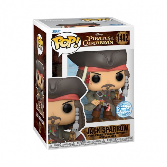 Funko pop ・ DiRBZミゲル(popケース付き)セット FUNKO POP! Vinilinė figūrėlė: Pirates of The Carribbean - Jack