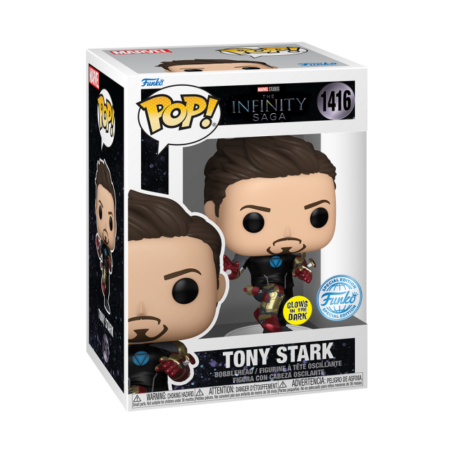 FUNKO POP! Vinilinė figūrėlė: Marvel: Iron Man 3 - Tony Stark M