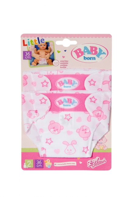 BABY BORN Sauskelnės, 2 vnt. | XS Žaislai | XS Žaislai