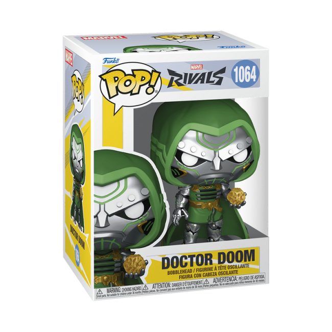 FUNKO POP! Vinilinė figūrėlė: Marvel Rivals - Doctor D | XS Žaislai