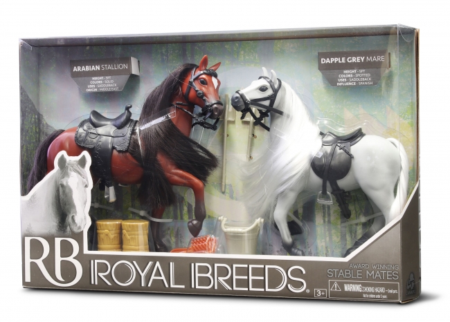 ROYAL BREEDS Žirgų rinkinys | XS Žaislai | XS Žaislai