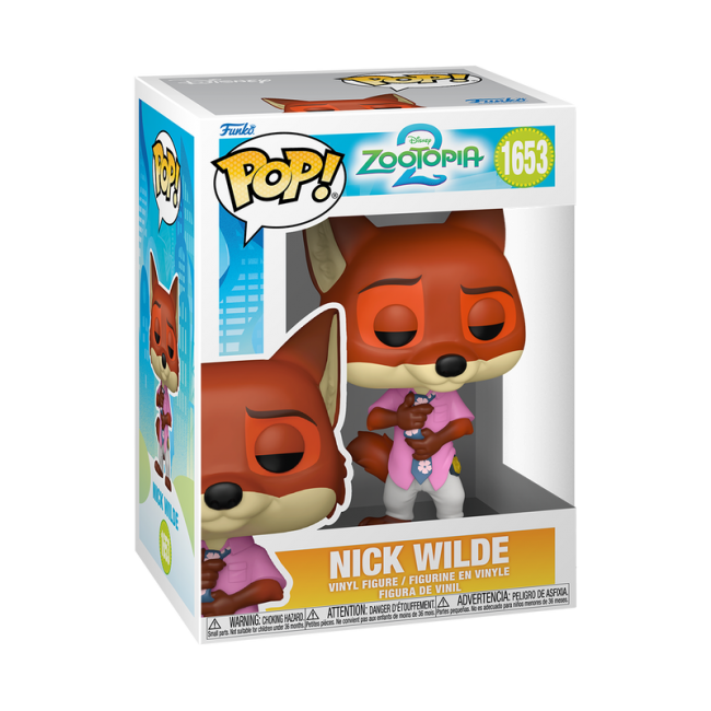 FUNKO POP! Vinilinė figūrėlė: Disney: Zootropolis 2 - Nick Wi | XS