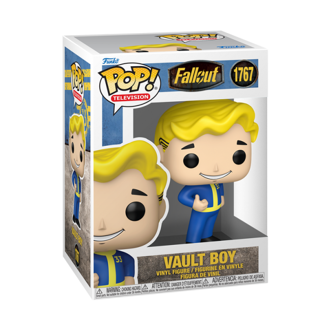 FUNKO POP! Vinyl: Фигурка: Fallout - Vault Boy (w/ Cha | XS Žaislai