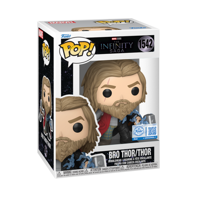 FUNKO POP! Vinilinė figūrėlė: Marvel - Bro Thor/T | XS Žaislai FUNKO POP! Vinilinė figūrėlė: Marvel - Bro Thor/T | XS Žaislai