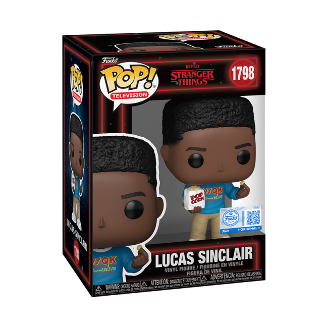 FUNKO POP! Vinilinė figūrėlė: Stranger Things - Lucas Sinclair
