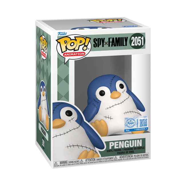 FUNKO POP! Vinilinė figūrėlė: Spy x Family - Penguin with Stitc