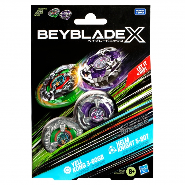 BEYBLADE X Dviguba pakuotė „Beyblade X“ | XS Žaislai | XS Žaislai
