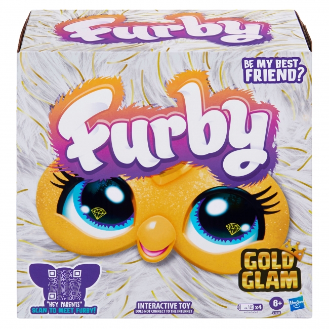 FURBY Interaktyvus auksinis furbis | XS Žaislai | XS Žaislai