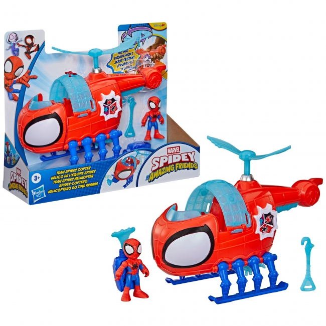 mii樣S SPIDER-MAN SPIDEY AND HIS AMAZING FRIENDS Žmogaus-voro sraigtaspar