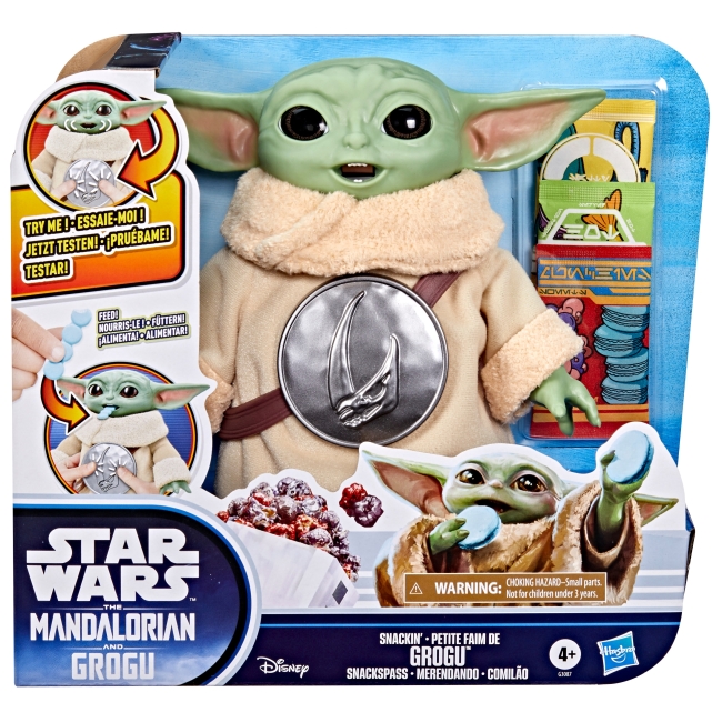 STAR WARS Užkandžiaujantis Grogu, 16,5 | XS Žaislai
