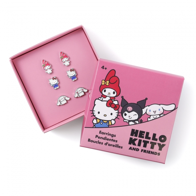 HELLO KITTY Auskarai, 3 poros | XS Žaislai | XS Žaislai