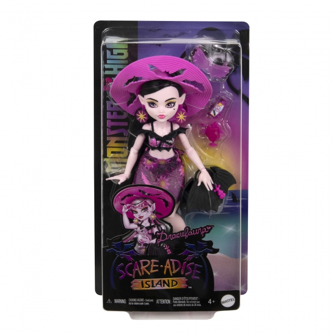 MONSTER HIGH „Scare-adise Island“ drakula | XS Žaislai