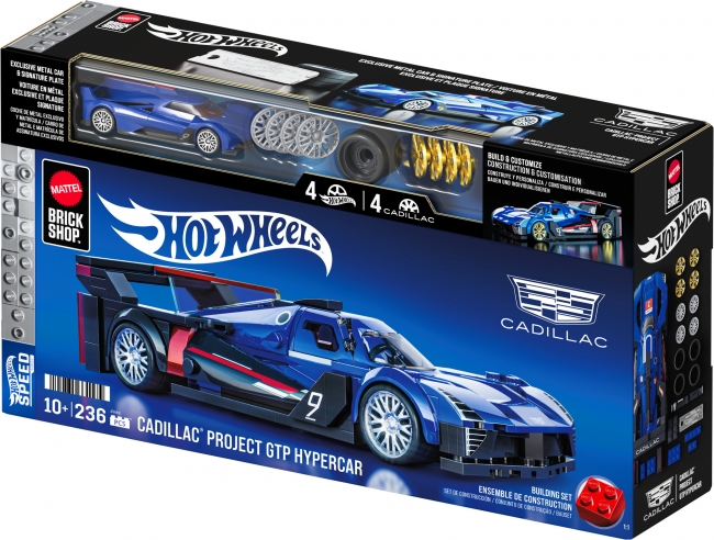 HOT WHEELS Brick Shop konstruktorius – Speed Cadil | XS Žaislai