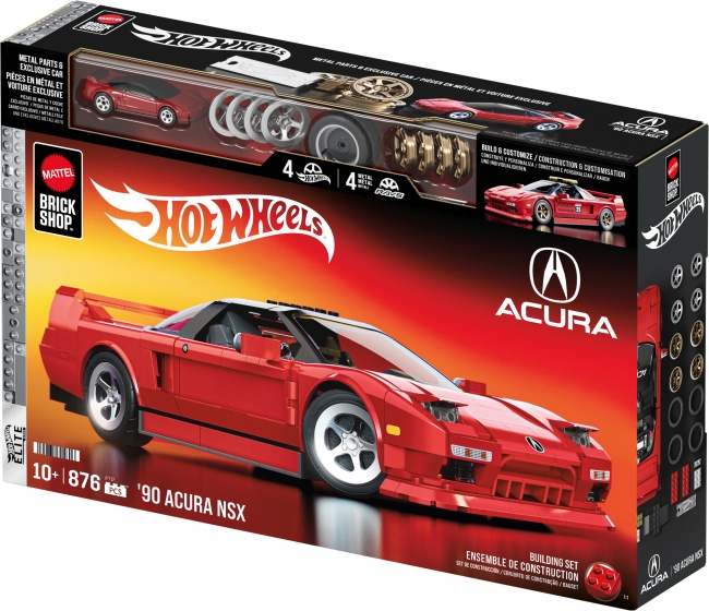 HOT WHEELS Brick Shop konstruktorius – Elite Ac | XS Žaislai
