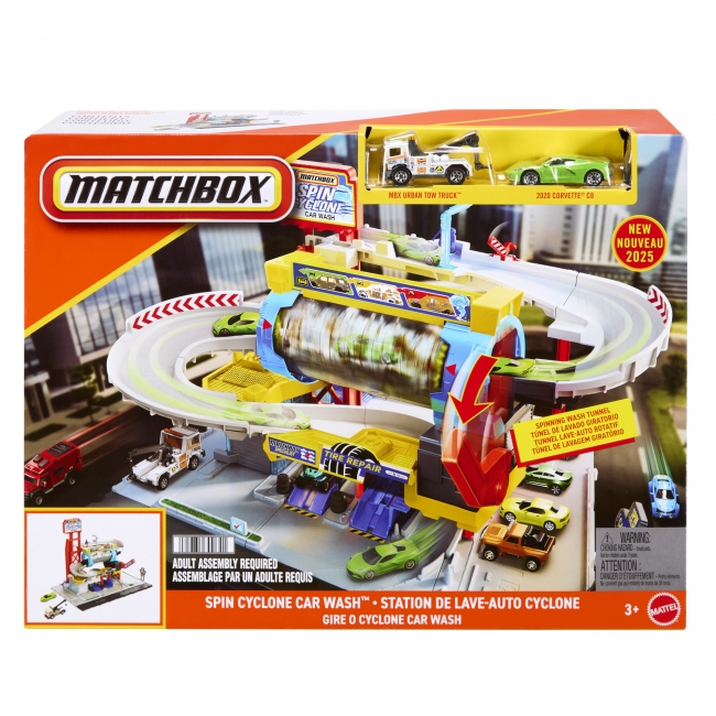 MATCHBOX tunelinė automobilių plovykla | XS Žaislai | XS Žaislai