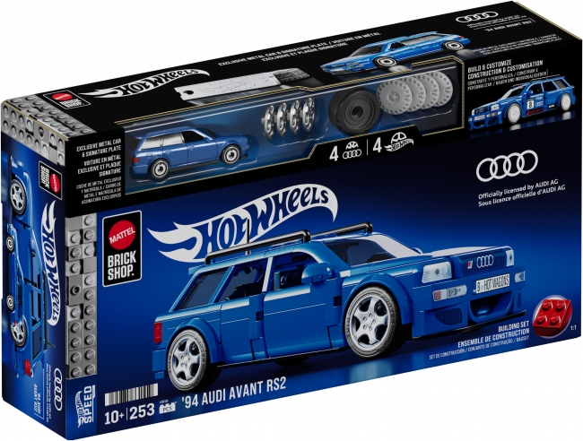 HOT WHEELS Brick Shop konstruktorius – Speed A | XS Žaislai