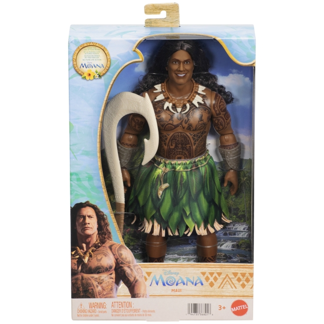 DISNEY PRINCESS MOANA Lėlė MAUI 30 cm | XS Žaislai | XS Žaislai