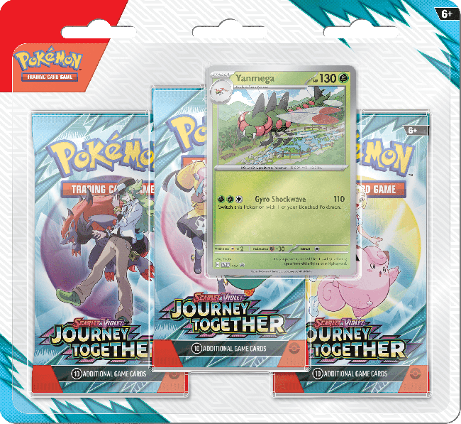 POKEMON Kolekcinės kortelės SV9 Journey Together - 3pa | XS Žaislai