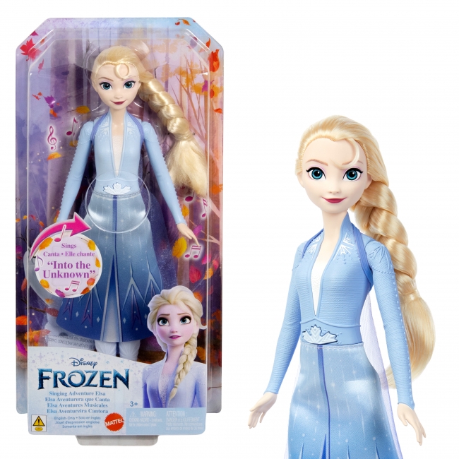 FROZEN dainuojanti lėlė Elza, anglų kalba 30 | XS Žaislai