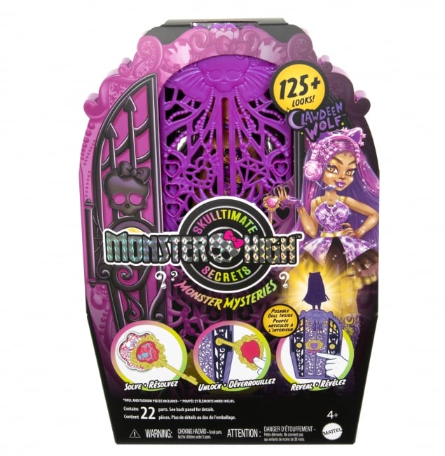 MONSTER HIGH Skulltimates siurprizų rinkinys – Klodina, paslaptingų  monstrių serija, 27 | XS Žaislai