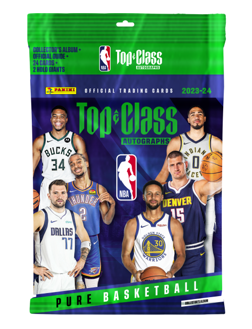 NBAカード PANINI „NBA Top Class 2024“ pradedančiojo rinkinys su kortelė | XS