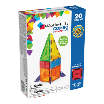 MAGNA-TILES Magnetinis permatomas konstruktorius, 32 d | XS