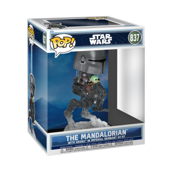 FUNKO POP! Rides DLX: Star Wars: Mandalorian & Grogu - The